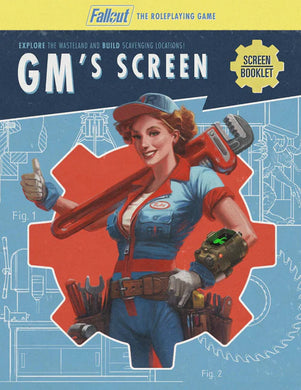 Fallout the Roleplaying Game GM's Screen + Booklet