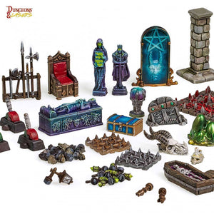 Fantasy-Anpassungsteile für Dungeons & Laser-Miniaturen
