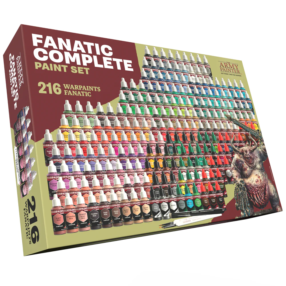 The Army Painter Warpaints Fanatic Complete Paint Set