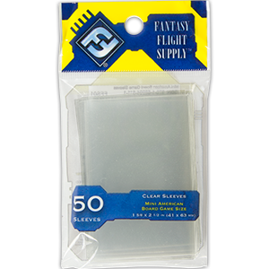 Fantasy Flight Supply Mini American Board Game Sleeves