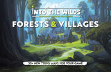 Into the Wilds Battlemap Book Volume 1: Forests & Villages