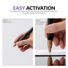 Load image into Gallery viewer, Gaahleri Metallic Series Markers Red Copper