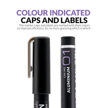 Load image into Gallery viewer, Gaahleri Metallic Series Markers Aluminium