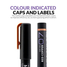 Load image into Gallery viewer, Gaahleri Metallic Series Markers Red Copper