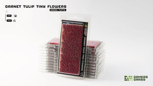 Gamers Grass Garnet Tulip Tiny Flowers