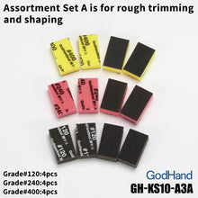 Load image into Gallery viewer, GodHand Kamiyasu Sanding Stick 10mm Assortment Set A