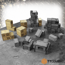 Laden Sie das Bild in den Galerie-Viewer, TTCombat Tabletop Scenics – Goliath Container Wall