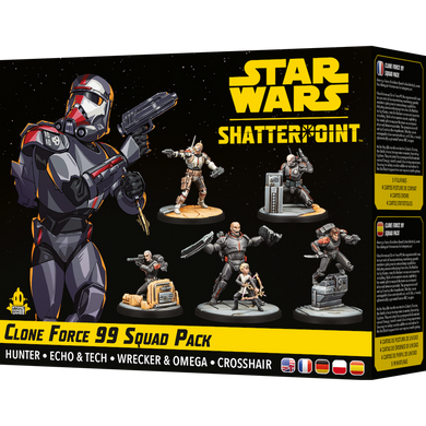 Star Wars Shatterpoint Clone Force 99 (Bad Batch Squad Pack)