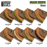 Green Stuff World Grass Strips 12mm Dry Brown