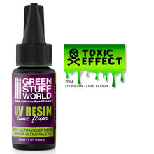 Load image into Gallery viewer, Green Stuff World UV Resin 30ml - Toxic effect