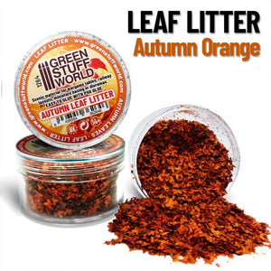 Green Stuff World Leaf Litter Autumn Orange