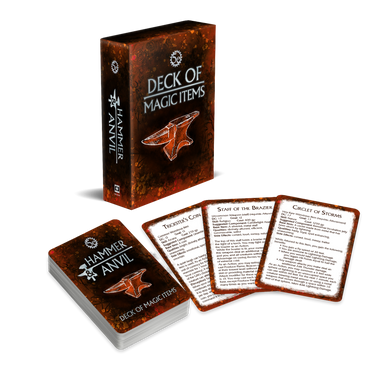 Hammer & Anvil (5e) Magic Item Deck