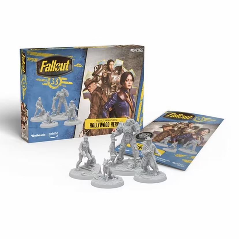 Fallout Miniatures: Hollywood Heroes (TV Show tie-in)