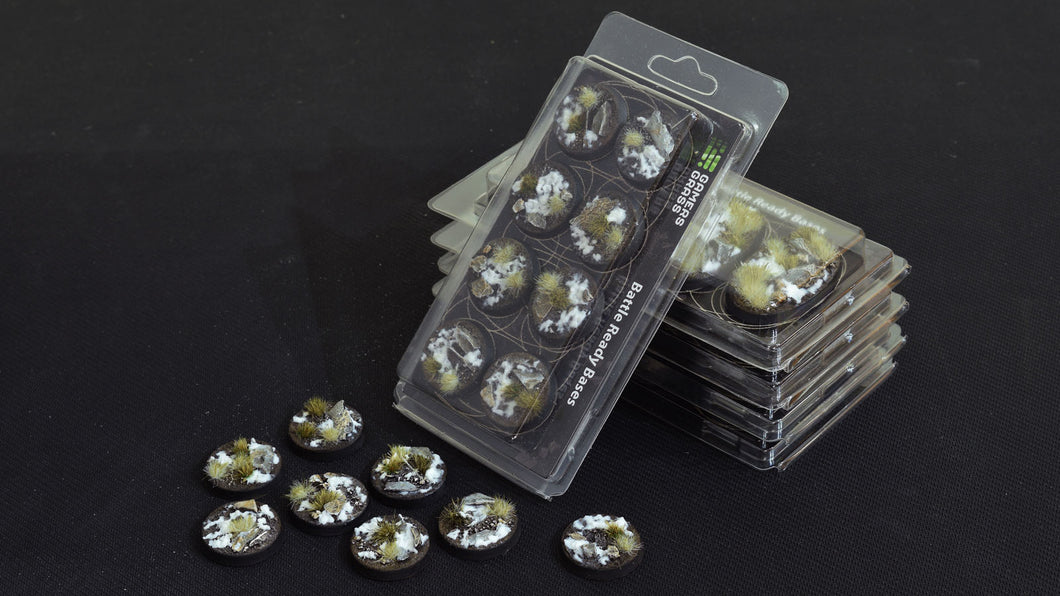 Gamers Grass Winter Bases 32mm