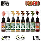 Green Stuff World Paint Set Undead