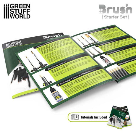 Green Stuff World Starter Brush Set (B GRADE)