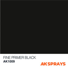 Ladda bilden i Gallery viewer, AK Interactive Fine Primer Black Spray