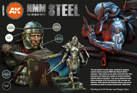 AK Interactive Non Metallic Metal Steel