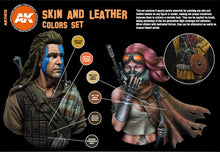 Load image into Gallery viewer, AK Interactive Skin And Leather Colours Set
