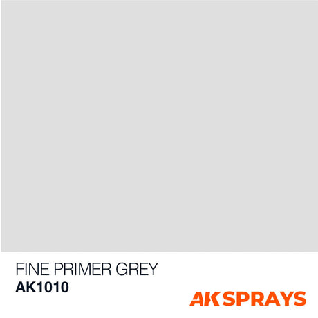 AK Interactive Fine Primer Grey Spray