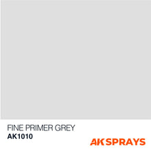 Last inn bildet i Gallery Viewer, AK Interactive Fine Primer Grey Spray