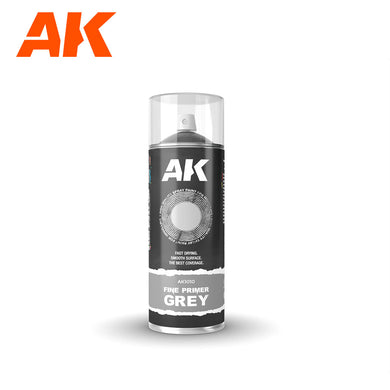 AK Interactive Fine Primer Grey Spray