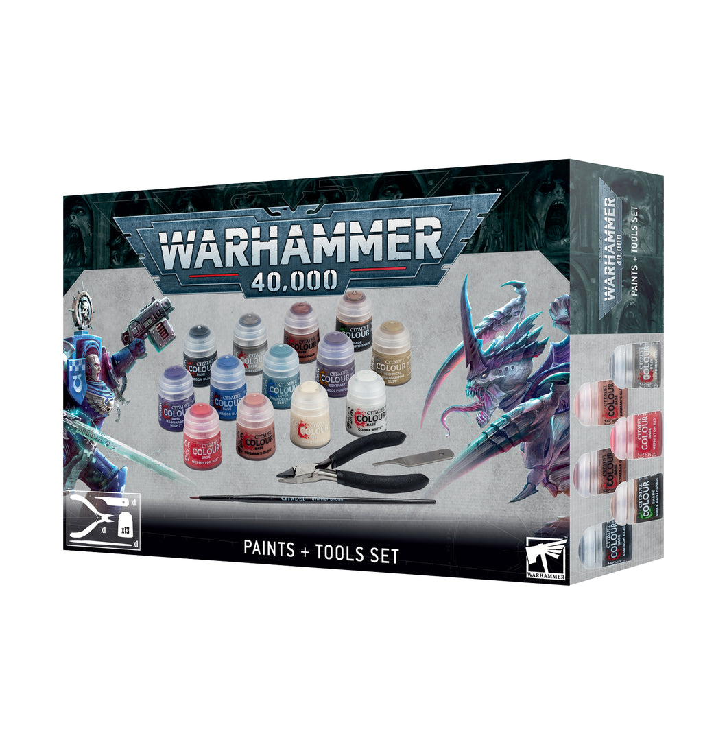 Warhammer 40,000 Paints & Tools Set
