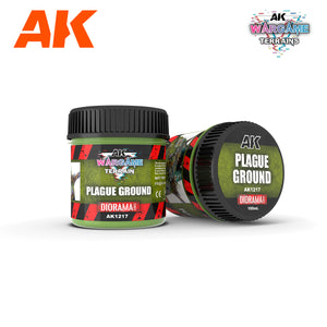 AK Interactive Plague Ground Wargame Terrains 100ml