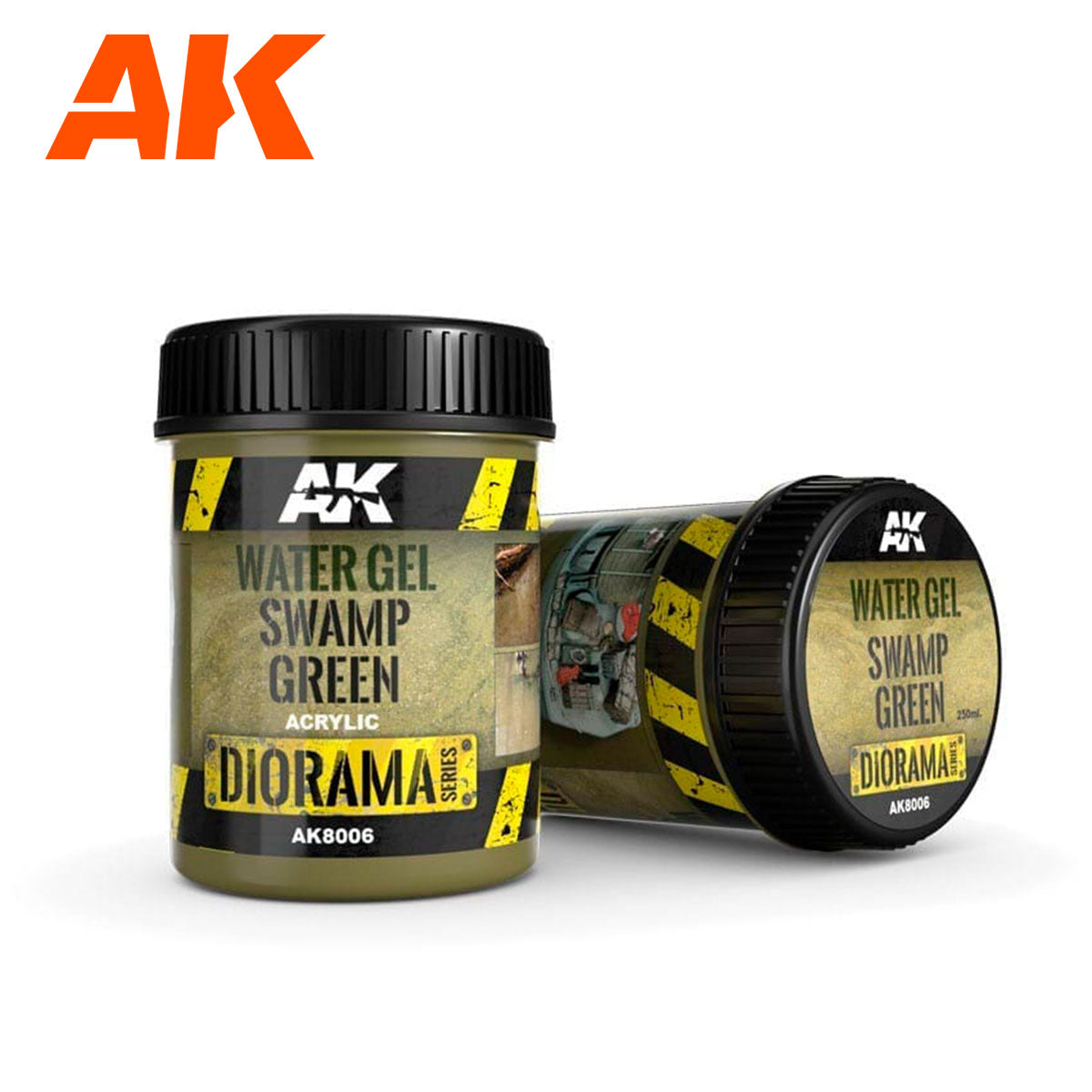 AK Interactive Water Gel Swamp Green 250ml