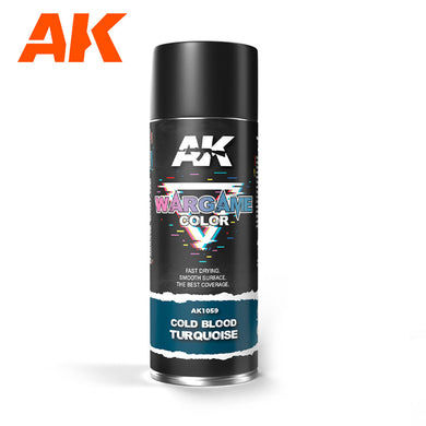 AK Interactive Cold Blood Turquoise Spray