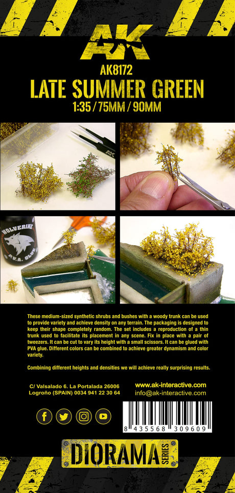 AK Interactive Late Summer Green Shrubberies