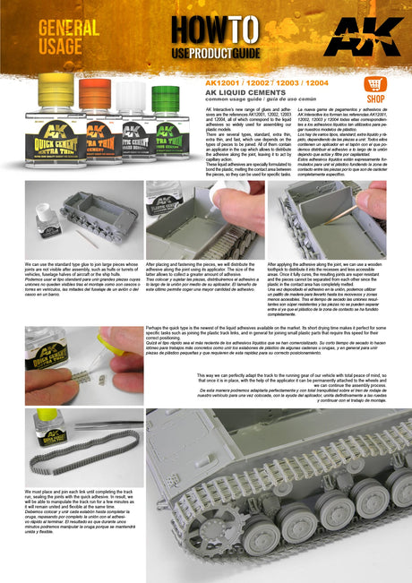 AK Interactive Extra Thin Cement 40ml