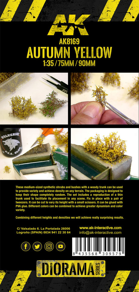 AK Interactive Autumn Yellow Shrubberies