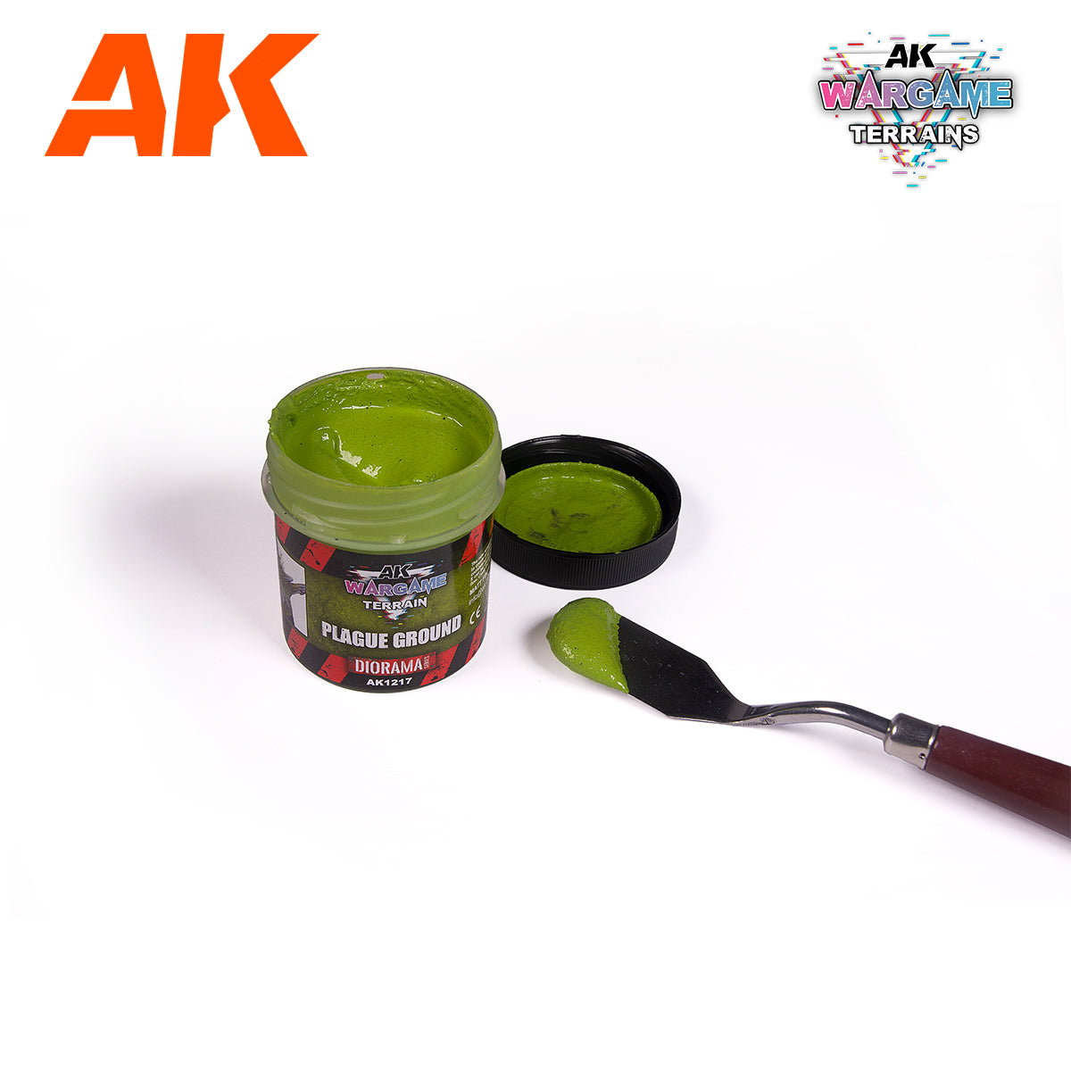 AK Interactive Plague Ground Wargame Terrains 100ml