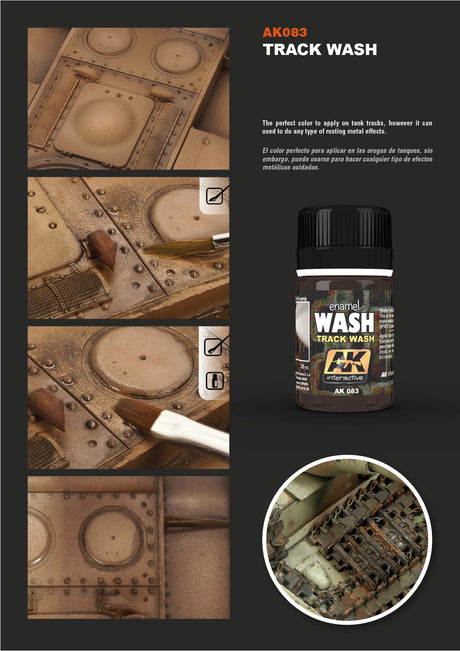 AK Interactive Track Wash 35ml