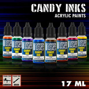 Green Stuff World Acrylic Candy Ink Paints x8