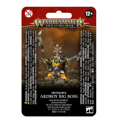 Orruk Warclans Ironjawz Ardboy Big Boss