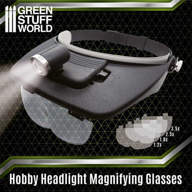 Green Stuff World Light Head Magnifying Glasses