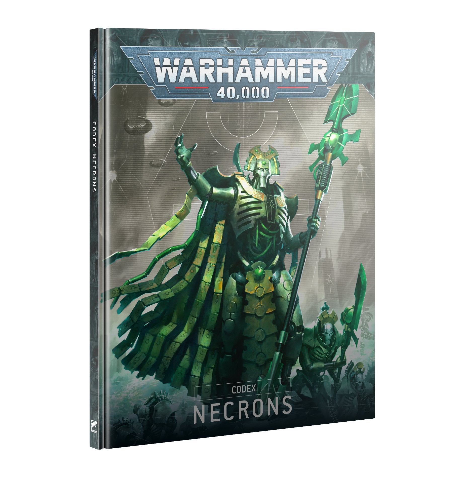 Poster Black Library Warhammer 40K – Boxe Necron: Trazyn Vs Orikan – Stampa Da Collezione