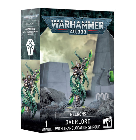 Necrons Overlord With Translocation Shroud