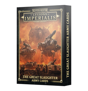 Legions Imperialis, die Karten der großen Schlachtarmee