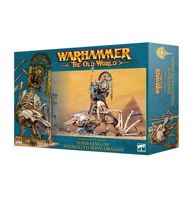 Warhammer The Old World Tomb Kings Tomb King On Necrolith Bone Dragon