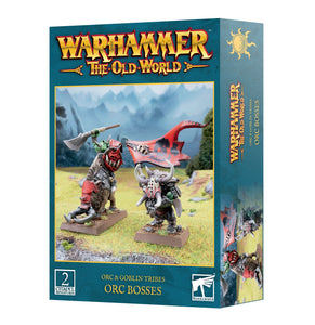 Warhammer, die Ork-Bosse der Ork- und Goblinstämme der alten Welt