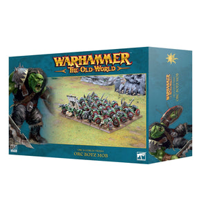 Warhammer the old world orc & goblin stammer orc boyz mob
