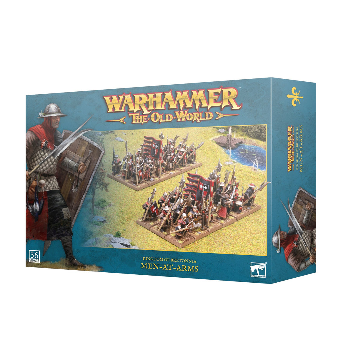 Warhammer The Old World Kingdom Of Bretonnia Men At Arms