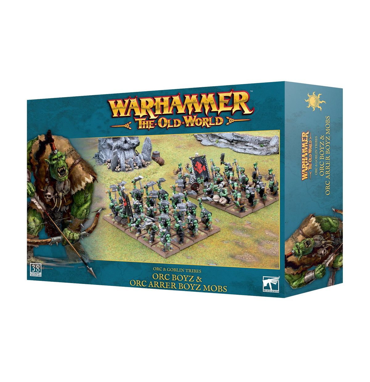 Warhammer The Old World Orc & Goblin Tribes Oec Boyz & Orc Arrer Boyz Mobs