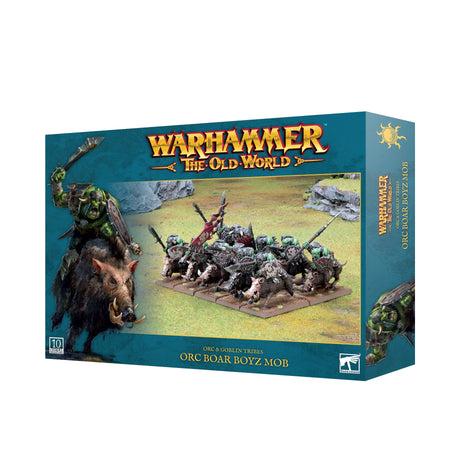 Warhammer The Old World Orc & Goblin Tribes Orc Boyz Mob
