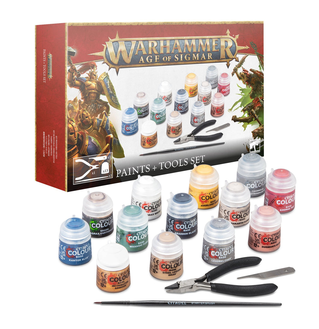 Age Of Sigmar Paints & Tools