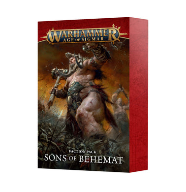 Faction Pack Sons Of Behemat