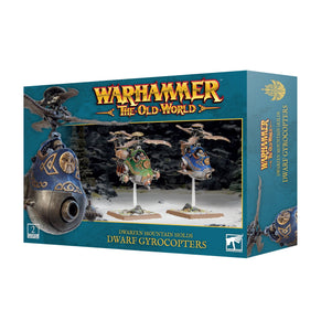 Warhammer The Old World Dwarfen Mountain Holds Gyrocopters & Gyrobombers